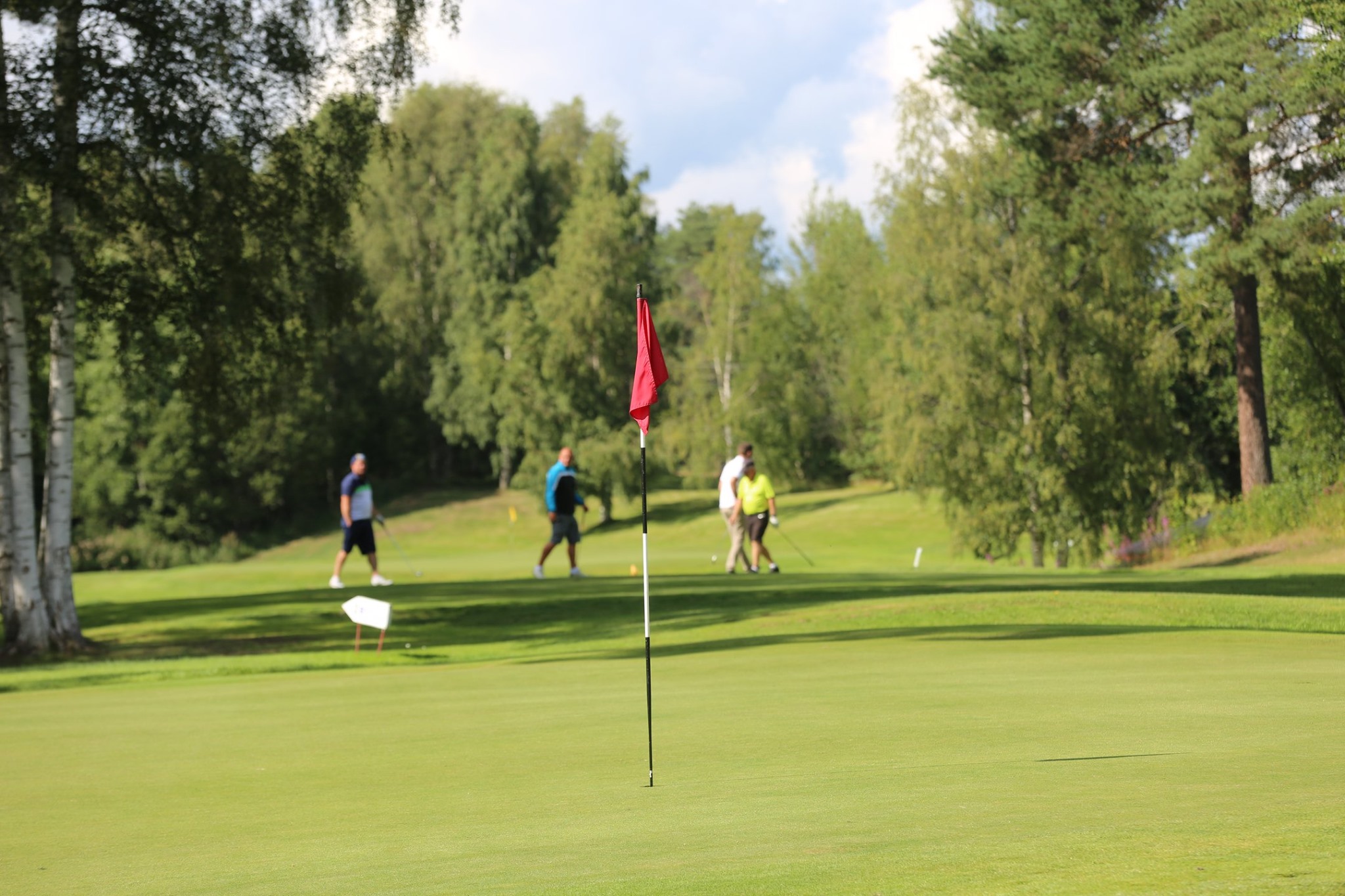 Golfbana i Dalarna, under Leksands Sparbanks Sparbanksgolf