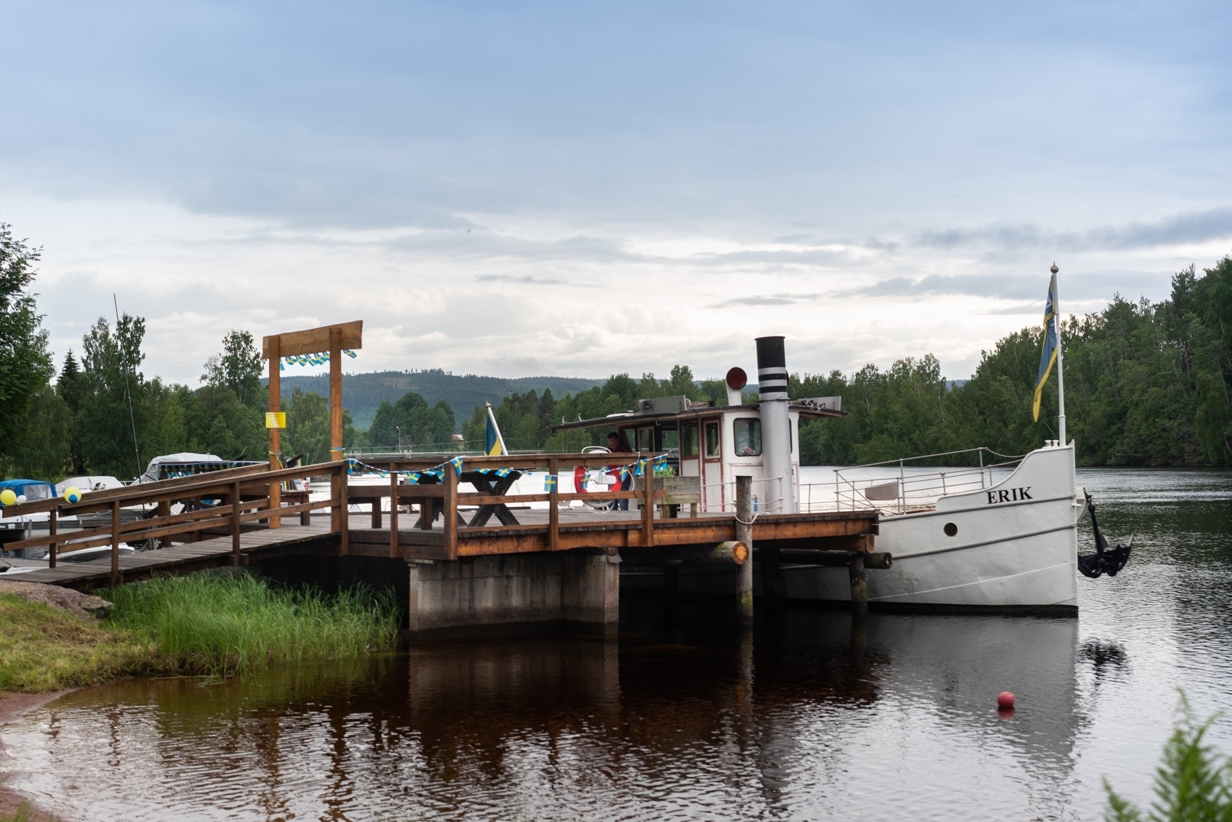 Steam ship jetty Gråda