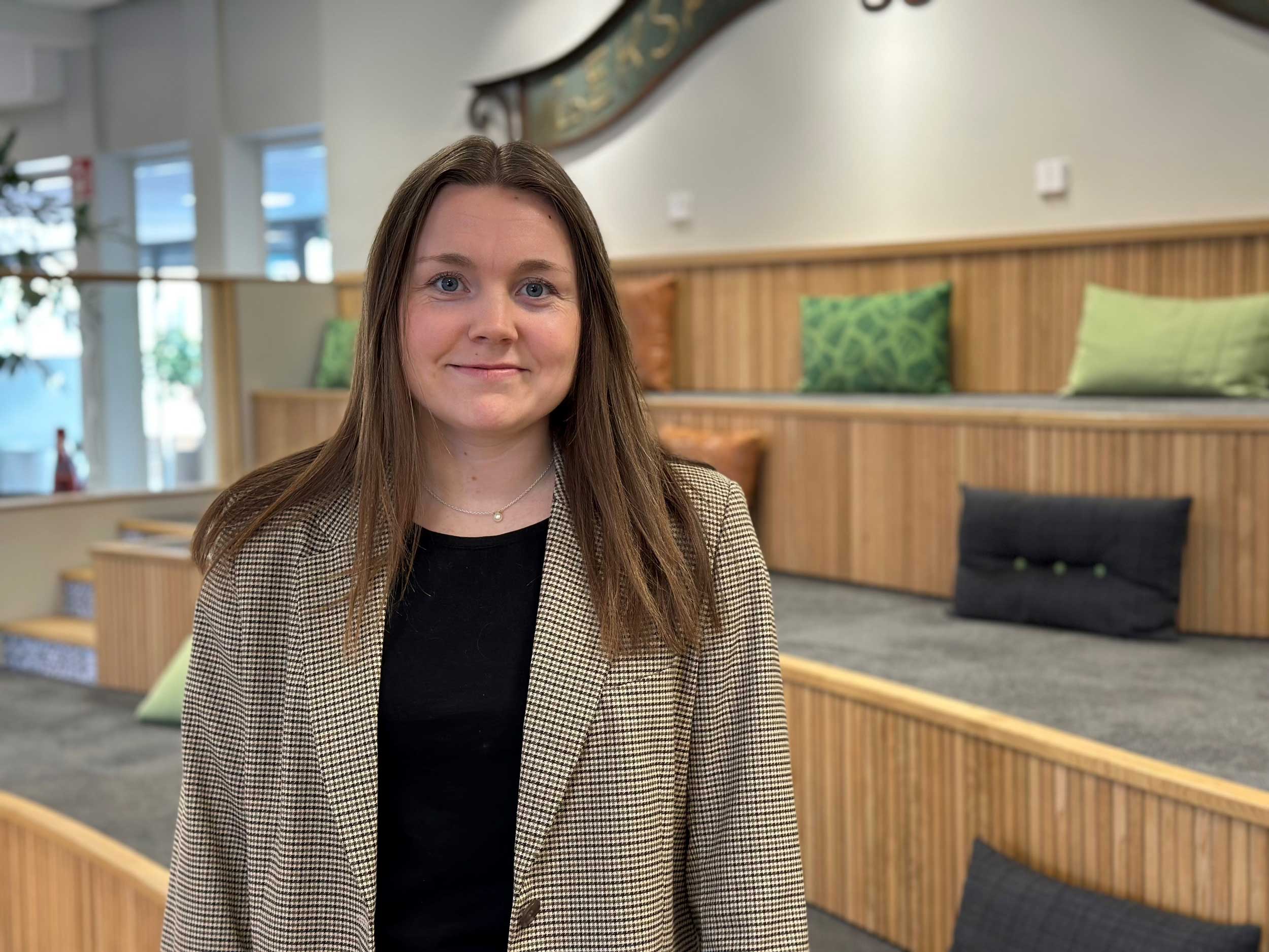Hanna Sköld, privatrådgivare på Leksands Sparbank.
