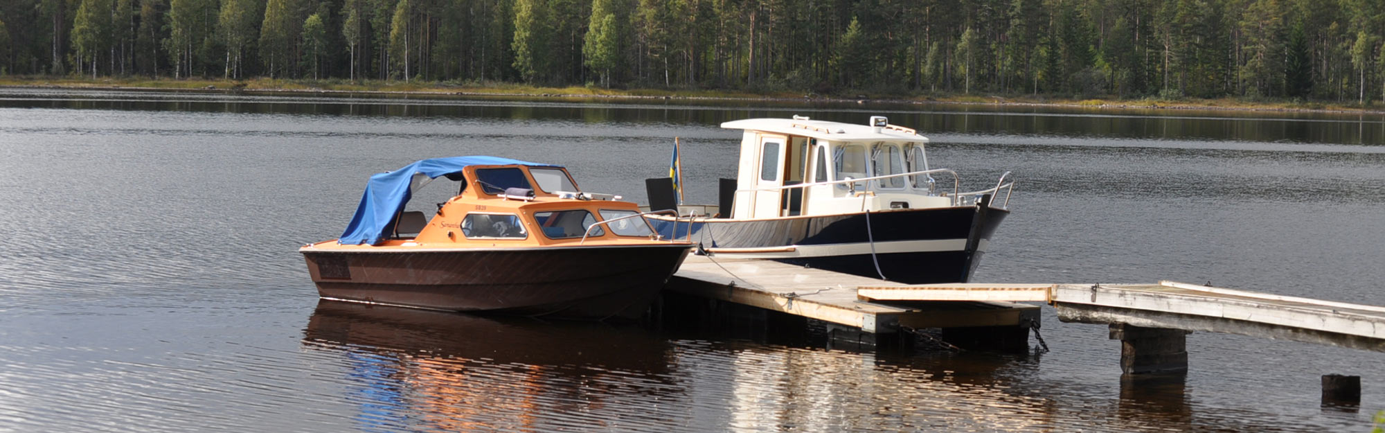 Gästbrygga vid Saltholmen Olsnäs båtklubb