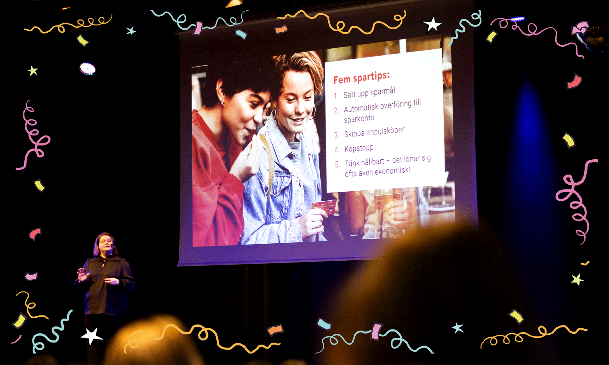 Ung ekonomi - Lyckoslanten